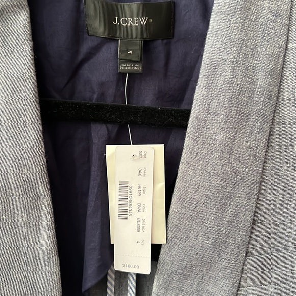 J. Crew unstructured blazer Size 4 - Picture 6 of 6